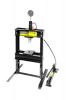 Пресс настольный гидравлический  с манометром и выносным насосом "Profi", 12т (рабочая высота: 0-390. Большой выбор на сайте Трейдимпорт