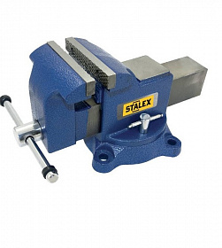 На сайте Трейдимпорт можно недорого купить Тиски слесарные Гризли 125х125мм Stalex M50. 