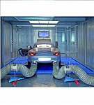 Монороликовый мощностной полноприводный колесный стенд MAHA MSR 1050